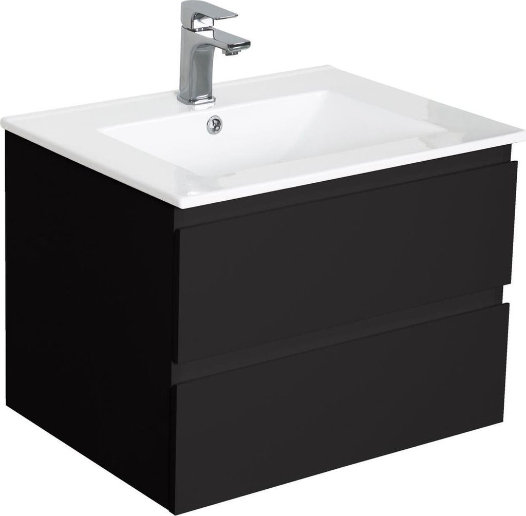 SORRENTO Waschtischunterschrank mit Einzelwaschbecken