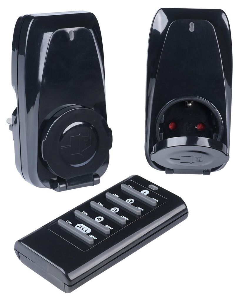 ViVanco™63781, Drinnen/Draußen, Schwarz, 25 m, 25 m, IP44, Produktbild 