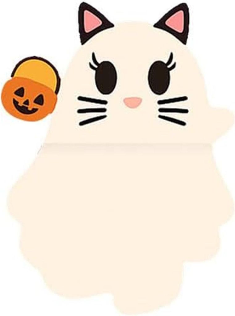 Halloween-Geister-Handy-Buddy Mini-Handyfigur Überraschungsspielzeug zum Aufkleben, niedlicher Geister-Handyaufsatz, selbstklebende Dekoration fü...