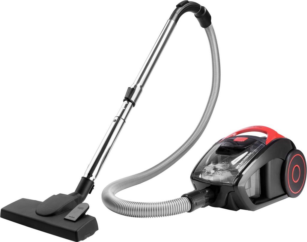 MONZANA Staubsauger Beutellos 900 Watt 1,5L Staubbehälter Bodenstaubsauger Haushalt inkl. Fugendüse & Polsterbürste Teppich Tierhaare HEPA Fil...