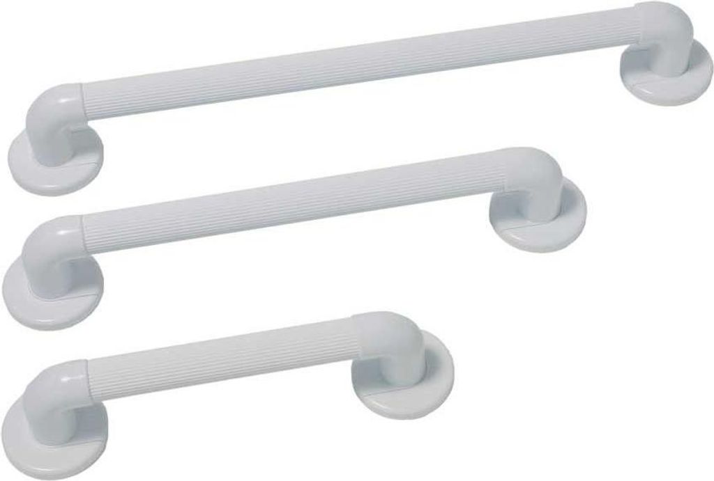 Behrend Haltegriff, Kunststoff, Badewanne/Dusche, gerillt, 30 cm