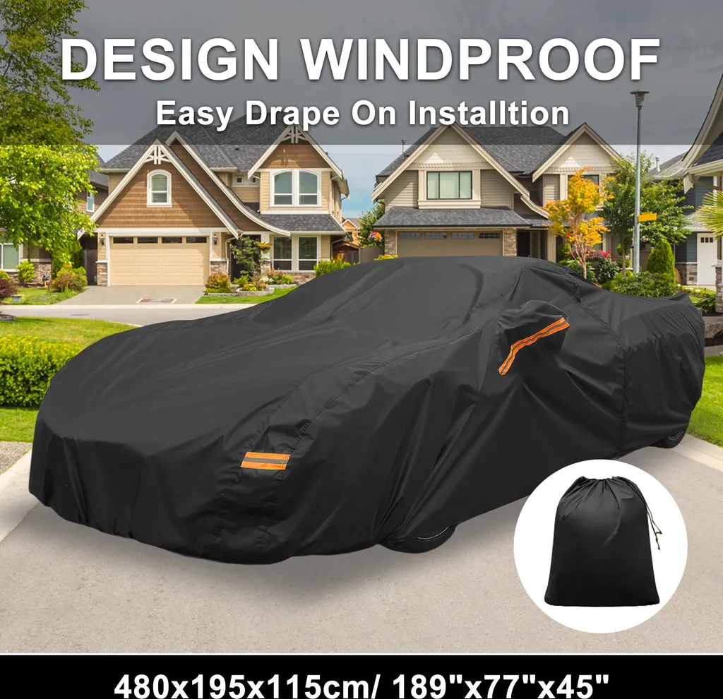 Housse de voiture extérieure anti-UV protection pluie Chevrolet C8
