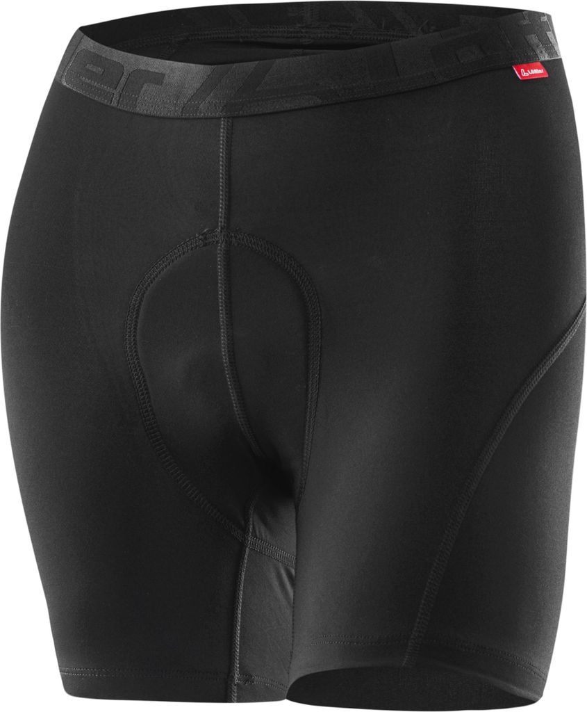 Löffler W Cycling Undershorts Elastic Black Black 40