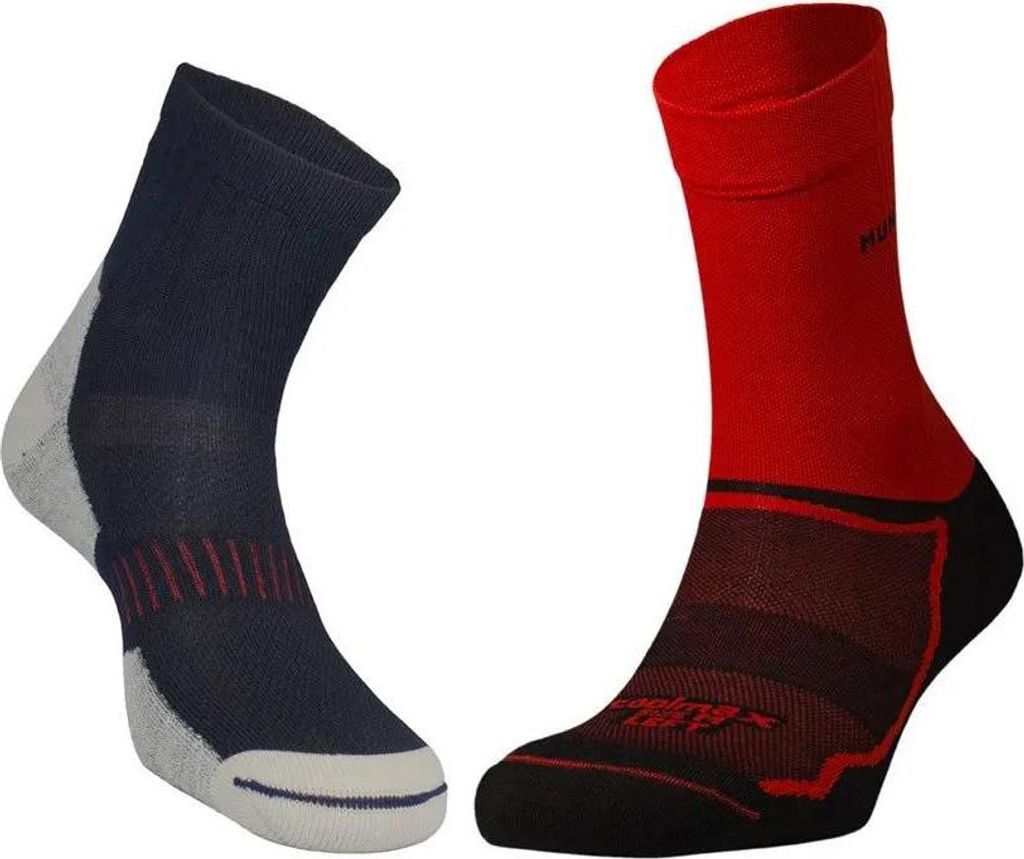 Mund Socks Pack Camino De Santiago Socken Rot,Grau EU 42-45 Herren Rot,Grau EU 42-45