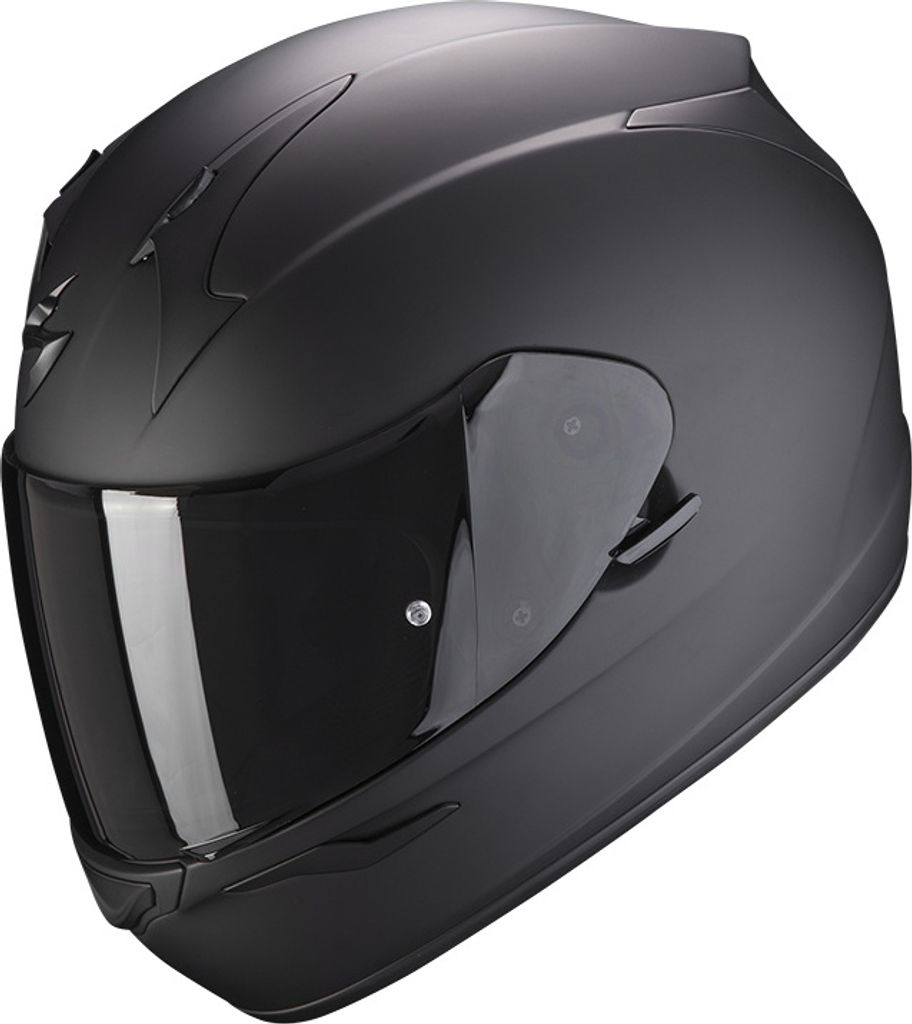 Motorradhelm SCORPION EXO-391 solid schwarz matt XL