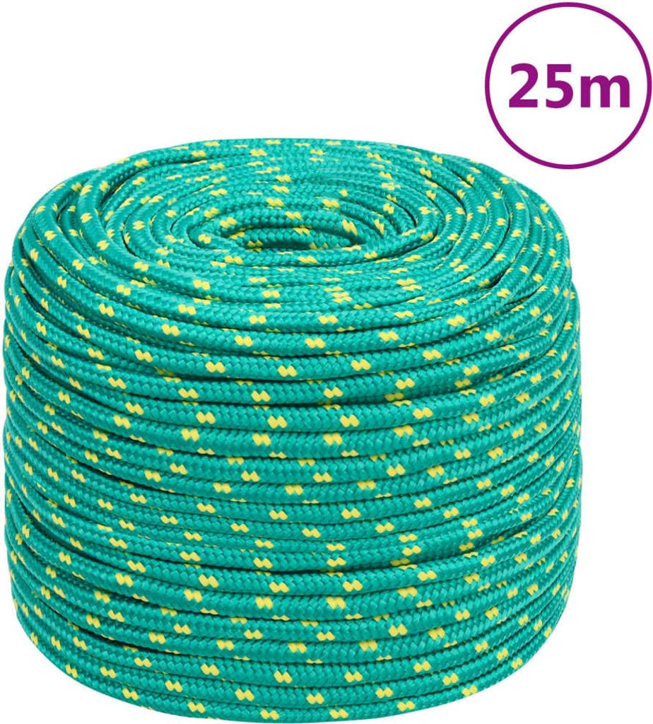 (Angebot 2026)Bootsseil UV-beständig - Polypropylenseil - Grün 10 mm 25 m Polypropylen GermanyMöbel 33420 - Gartenmöbel & Zubehör