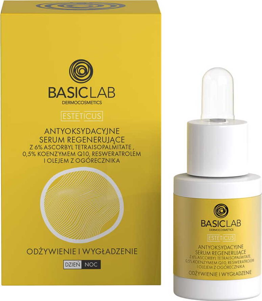 Basiclab Antioxidant Regenerating Serum Nutrition and Smoothness 15ml