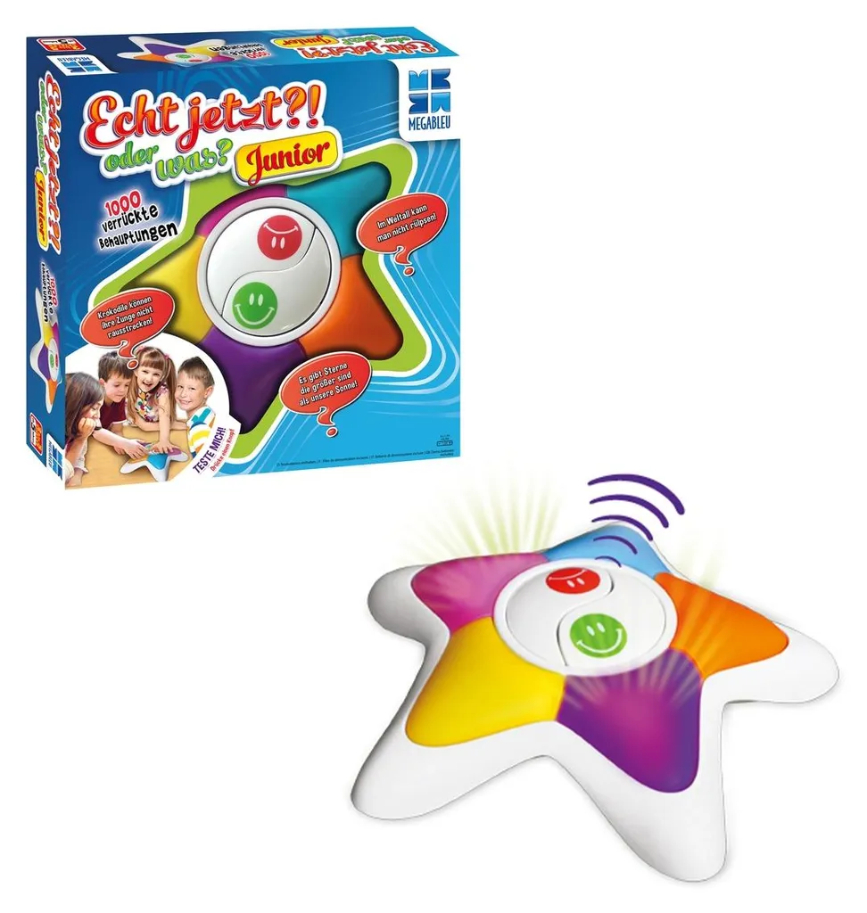 Megableu 678472 Vérité Maintenant Junior Jeu de Société Multi Joueurs - 12