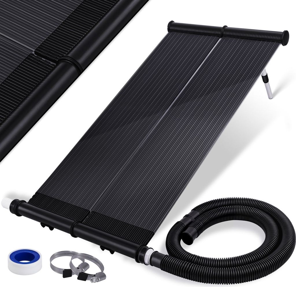 KESSER Solarkollektor ECO Poolheizung 108 x 74 x 15cm (L x B x H) , Warmwasser Heizung Solarheizung für Pools l UV-beständiger Kunststoff l Dur...