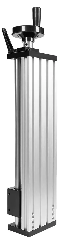 Table coulissante en aluminium aéronautique avec double axe optique
