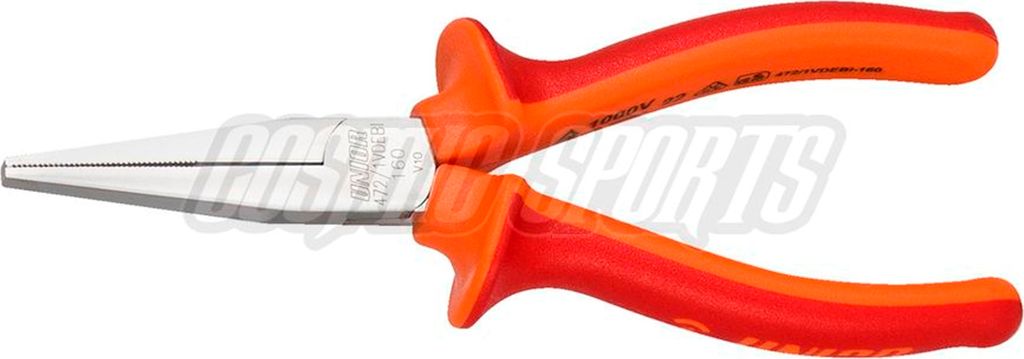Unior 472/1VDEBI Flachzange, 49mm, red