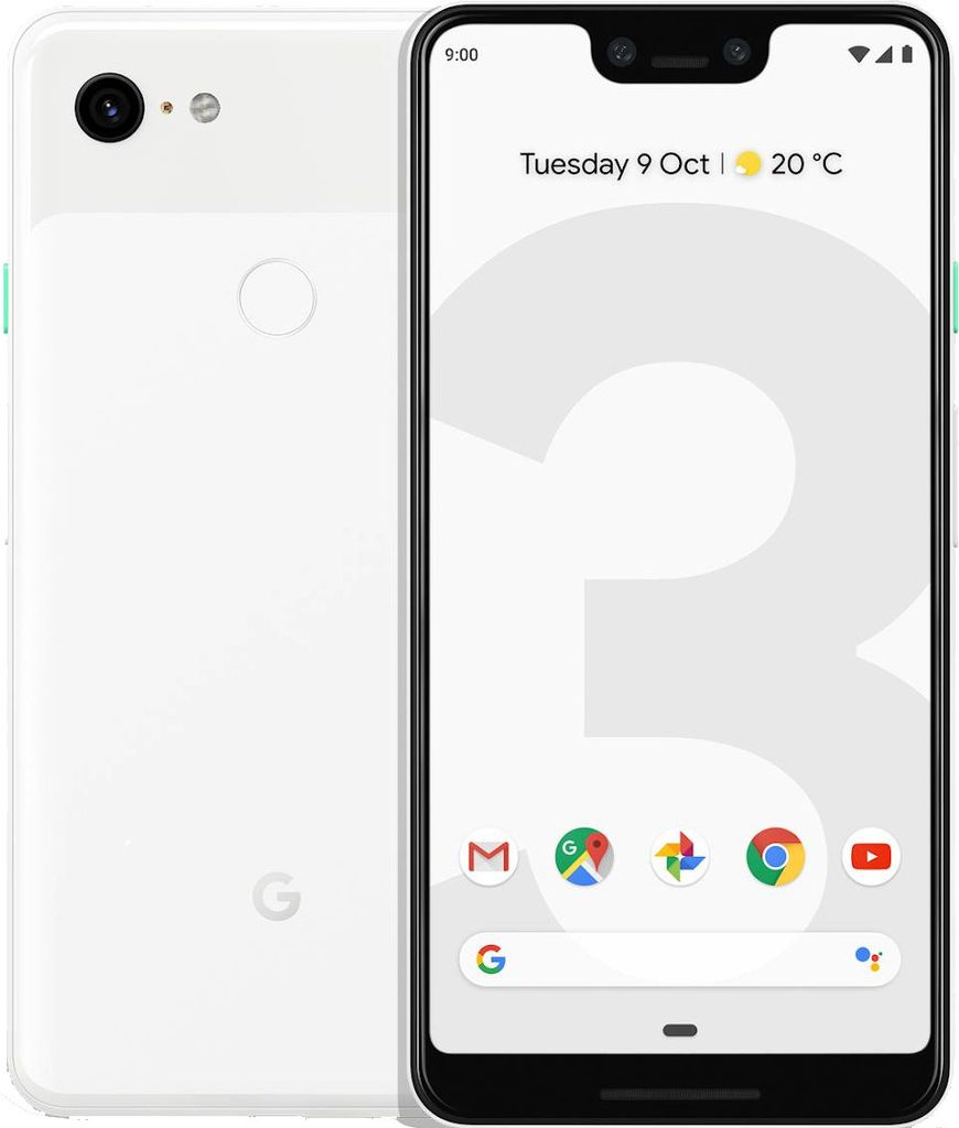 Google Pixel 3 XL, 16 cm (6.3"), 4 GB, 64 GB, 12,2 MP, Produktbild 