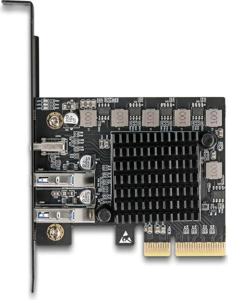 Upgrade USB per Gaming: Delock 90891 PCIe USB-C 20Gbps - Prezzo - 4