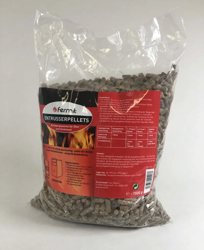 Rimozione Fuliggine Pellet 1,5kg | Pulizia Professionale Caldaie