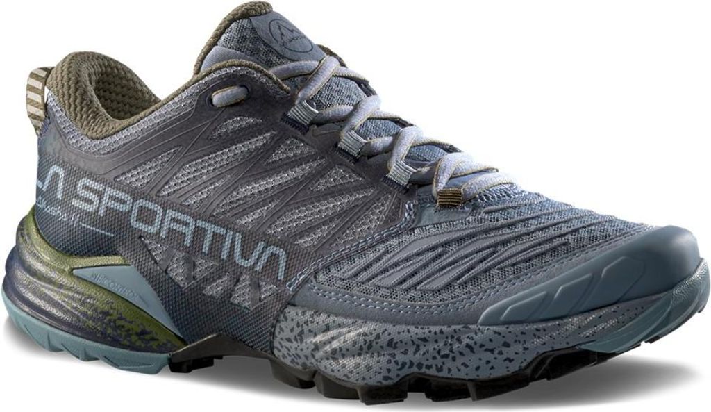 Akasha II Woman, Limestone/Cypress, Größe 36.5, ZFRS067B53E47365, Mountain Running Low Cut Schuhe Damen - La Sportiva