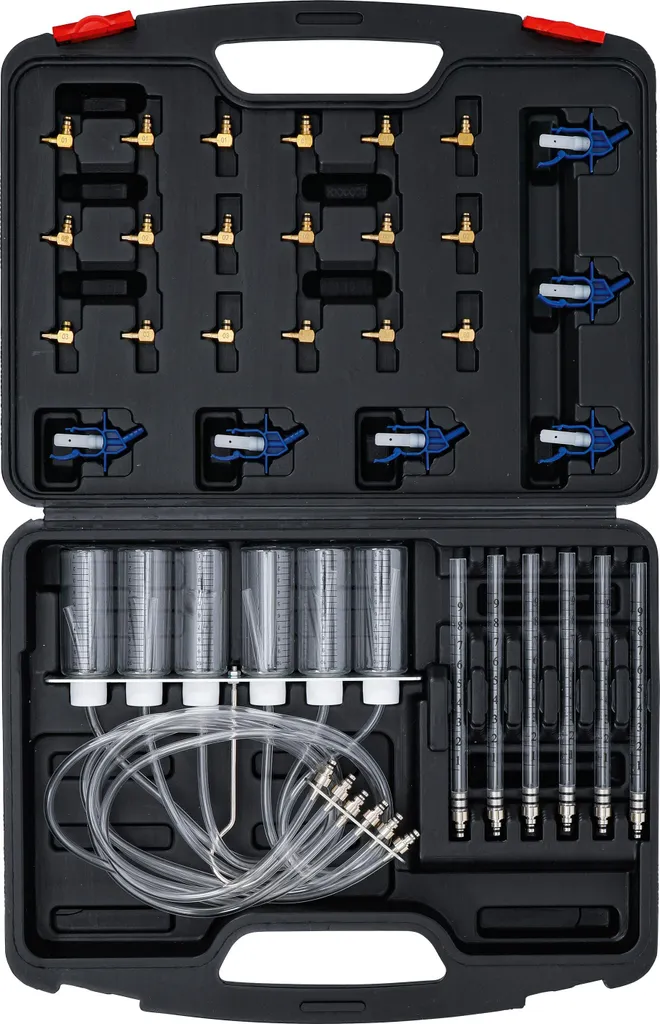 Testeur Common Rail KRAFTMANN 8106 haute précision avec 24 adaptateurs - 6