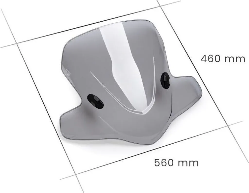 PUIG City Touring Écran Fumé Clair pour Piaggio - Pare-Brise de Qualité