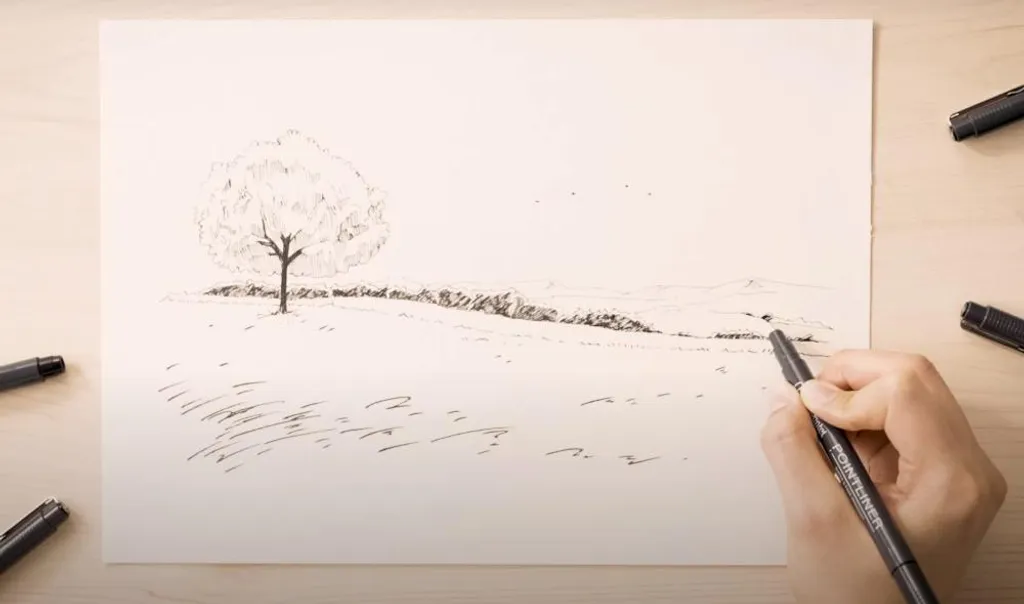 Set de 12 Stylos Pentel Pointliner pour Illustration et Lettrage Créatif - 5