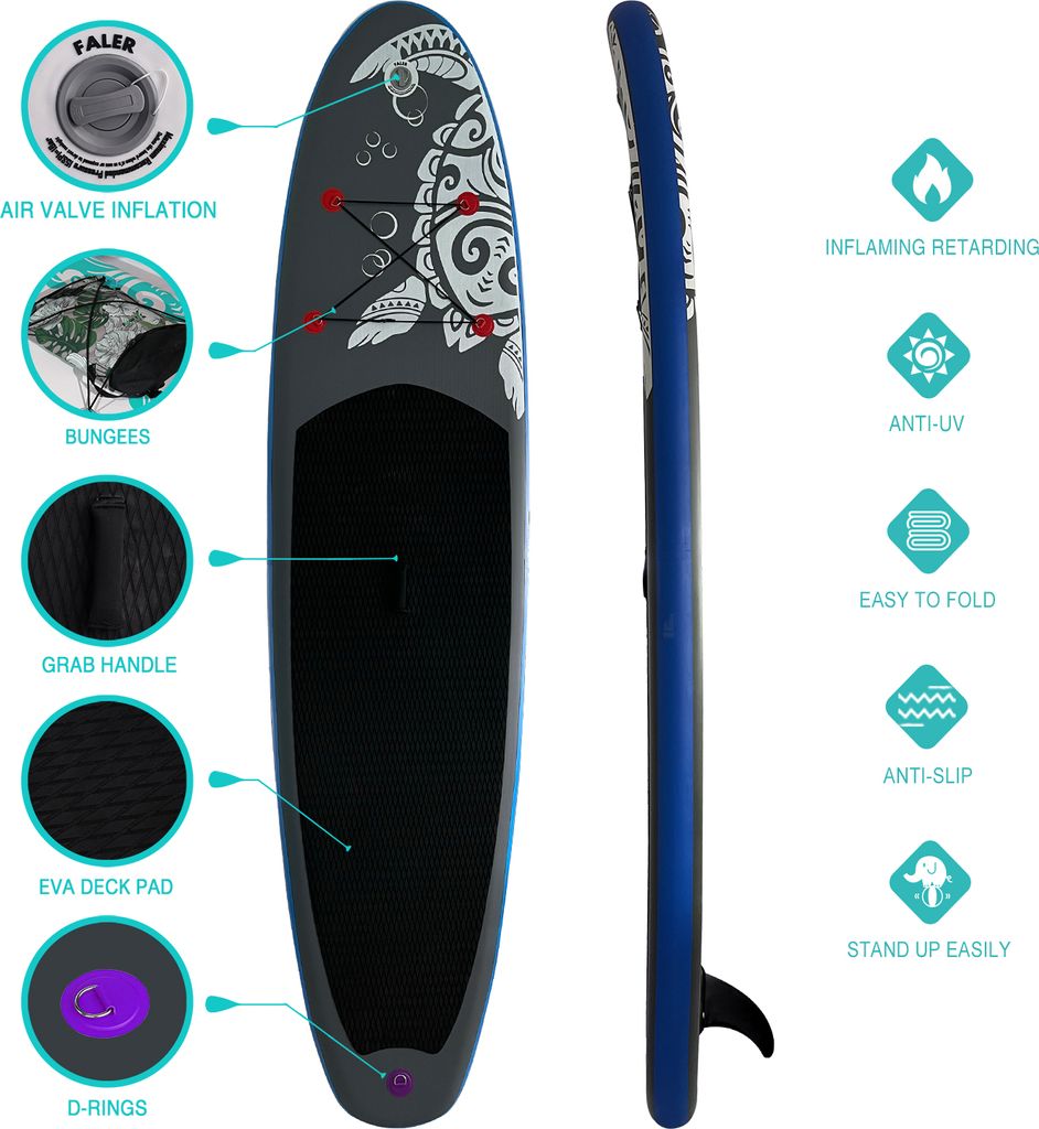 Mistral Coral 10'5 SUP Board - Aufblasbar Allround Für Anfänger
