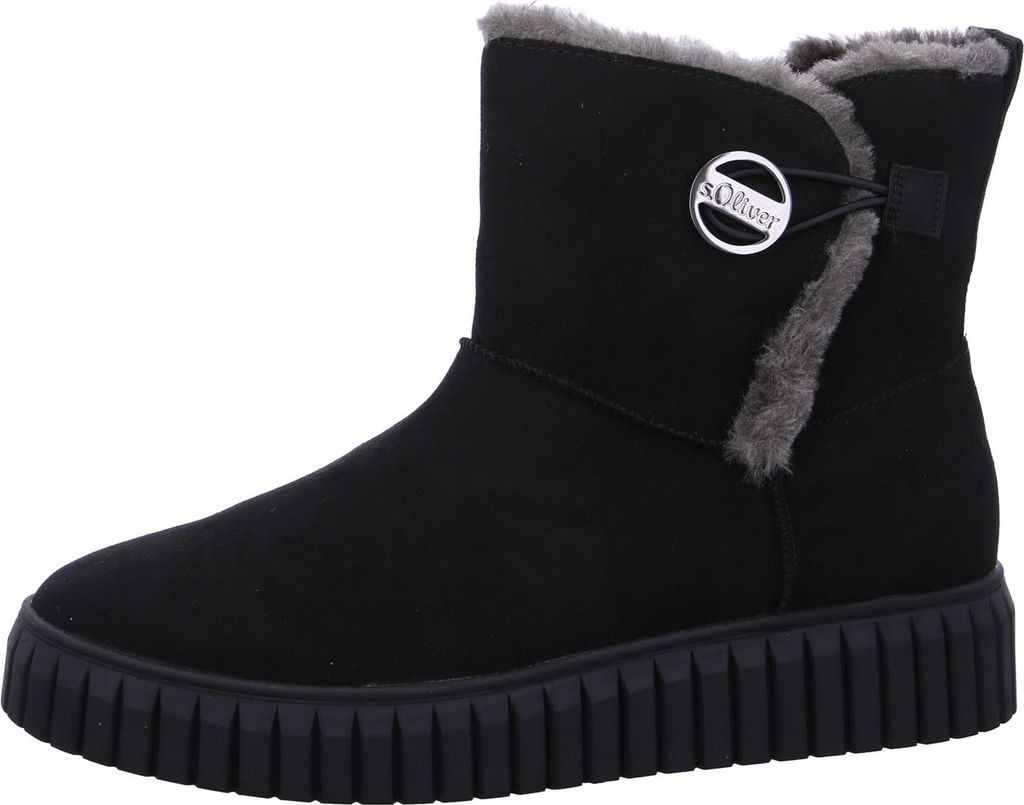 s.Oliver Winterstiefel Schwarz