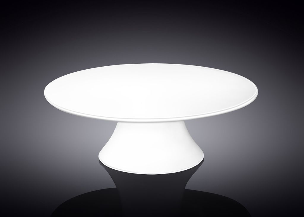 Présentoir à gâteaux Wilmax 25 cm, porcelaine blanche Image du produit 