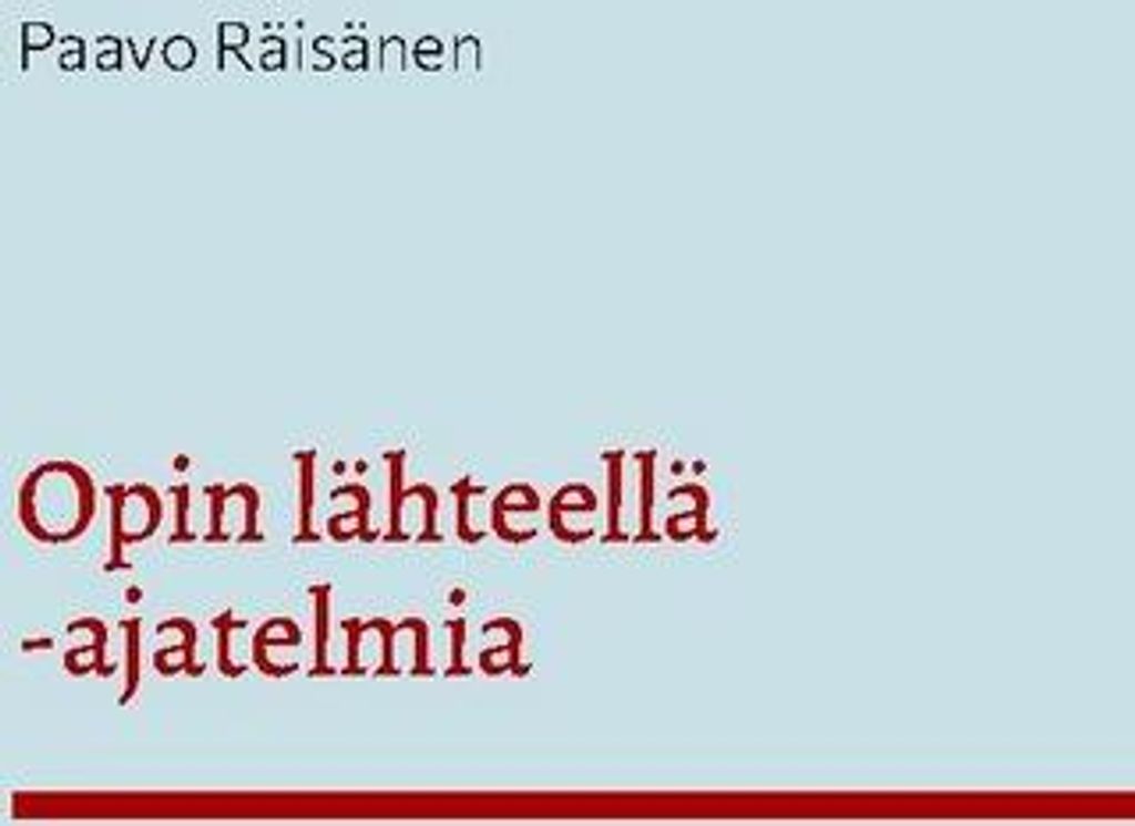 Opin lähteellä