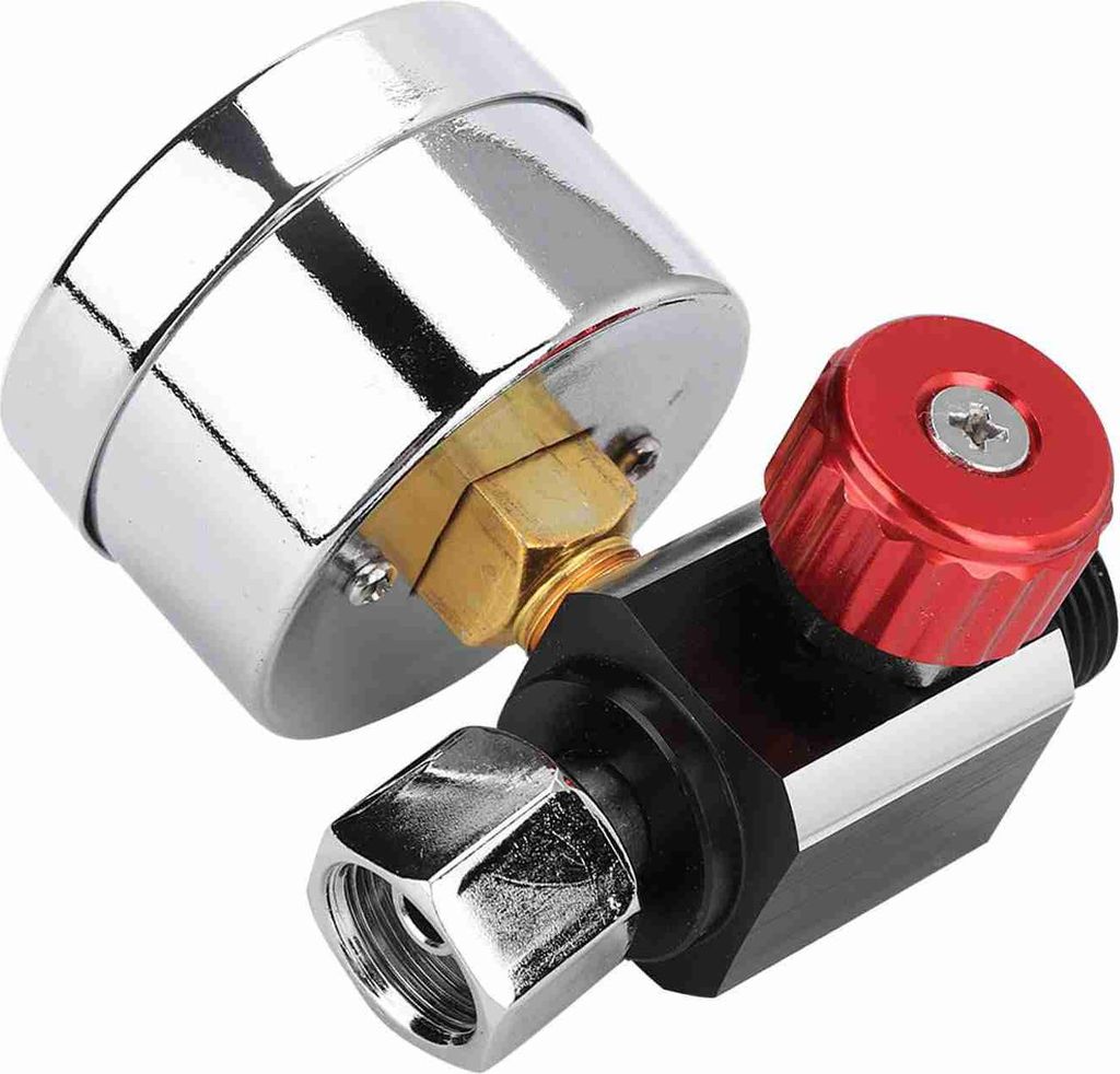 Luftdruckregler-Manometer Einstellbare Spritzpistole Instrument Pneumatikwerkzeug-Zubehör