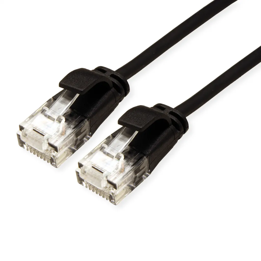 Cavo Patch ROLINE GREEN 21.44.3956 RJ45 CAT6a UTP - 3m Alta Qualità