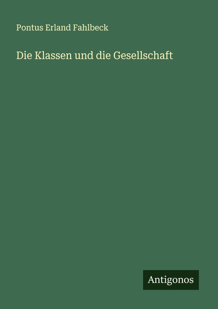 Die Klassen und die Gesellschaft