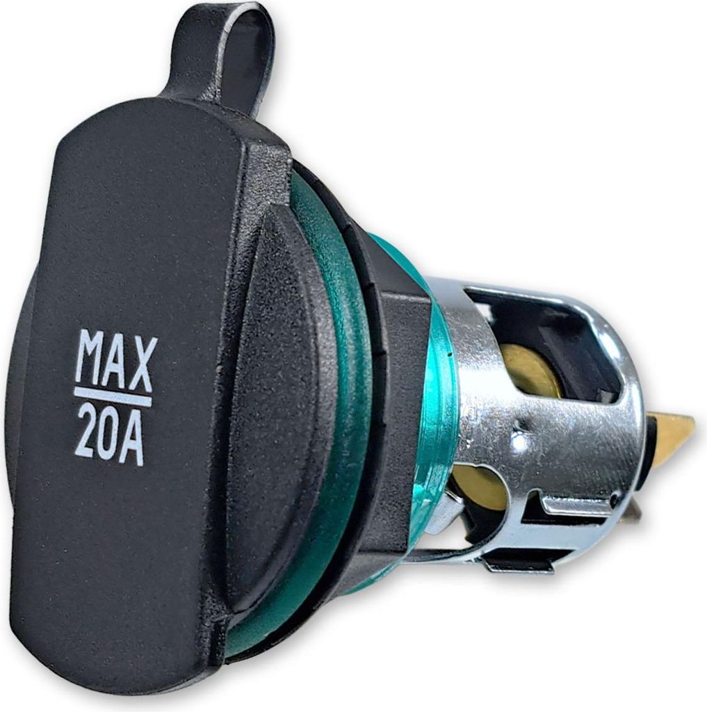 Zigarettenanzünder-Steckdose | 12-24V | 20A | Ø35mm