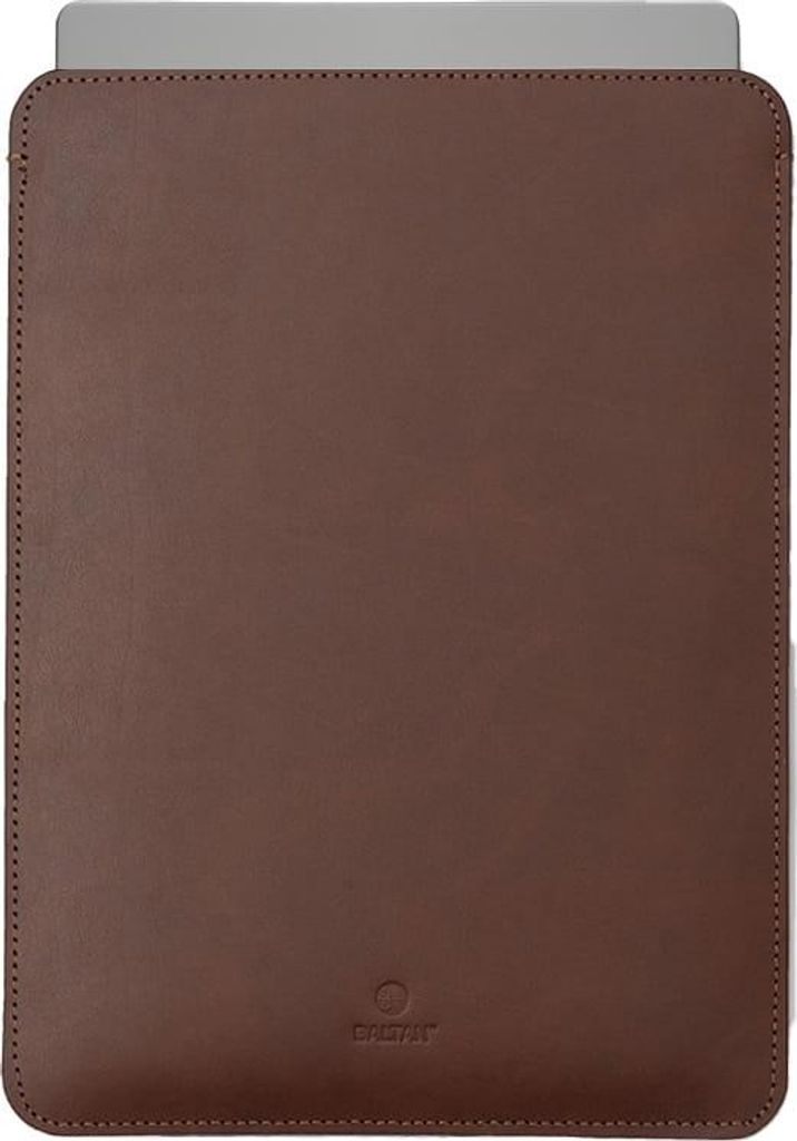 Hülle für MacBook Air 13,6" M4, Baltan Sleeve Premium, Dunkelbraun