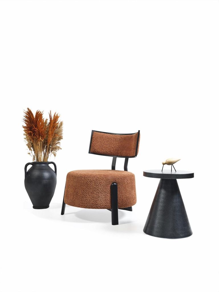 Luxus Design Polster Stuhl Stühle Sitz Esszimmer Holz Textil Sessel Neu