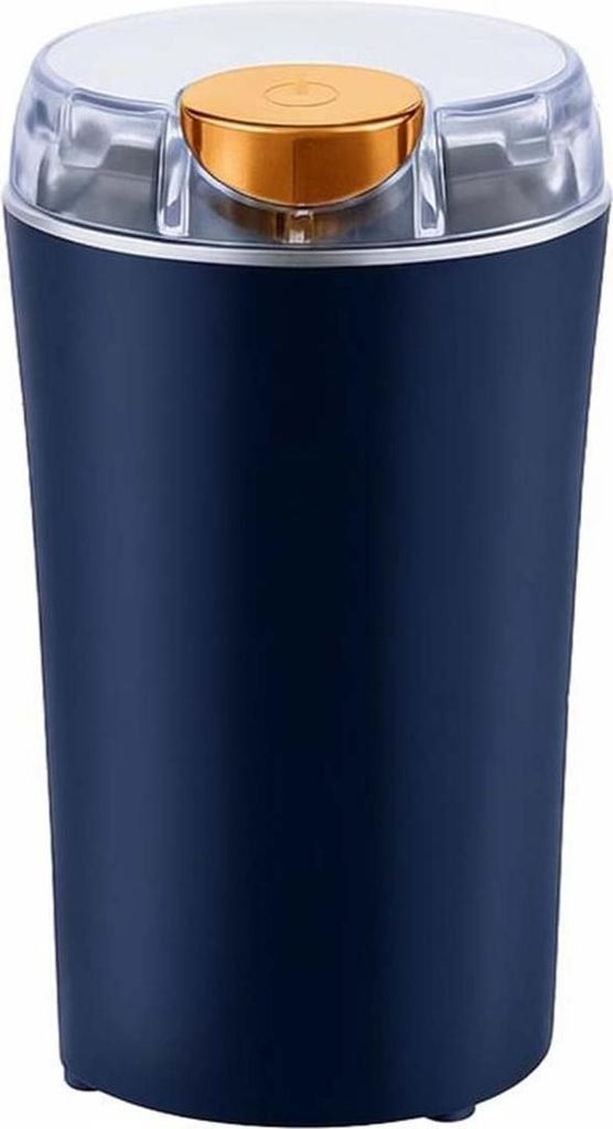 Avizar, Elektrische Kaffeemühle 250 W Edelstahl multifunktional, Blau