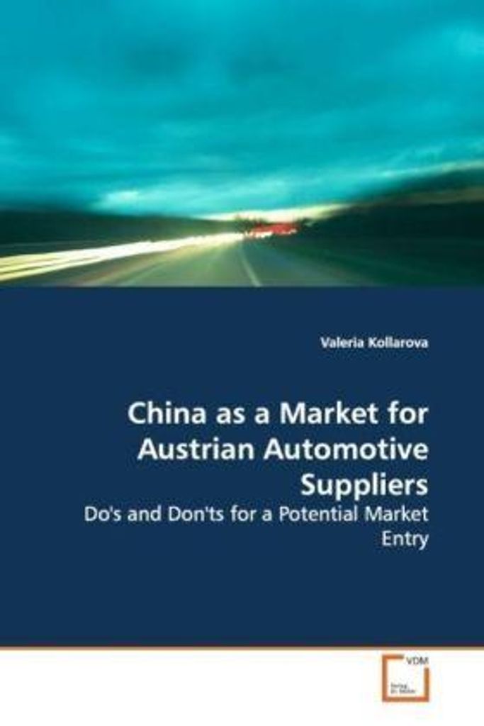 Kollarova, V: China as a Market for Austrian Automotive Supp