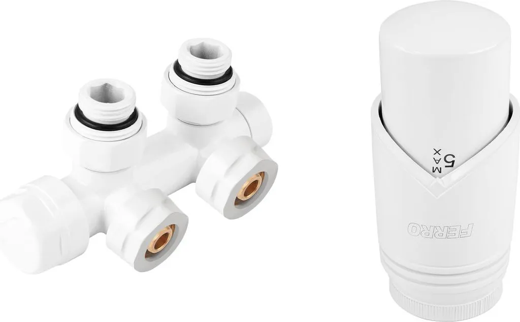 Régulateur de chauffage blanc équerre ZTD30WH pour confort immédiat