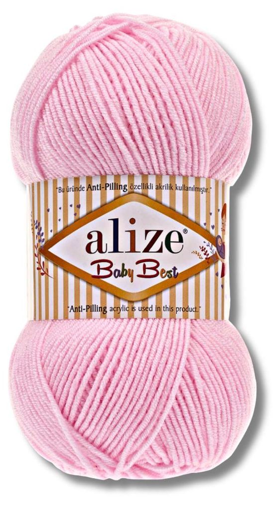 Alize 1x 100g Baby Best Wolle, Antipilling, Uni, Häkeln, Stricken (185)