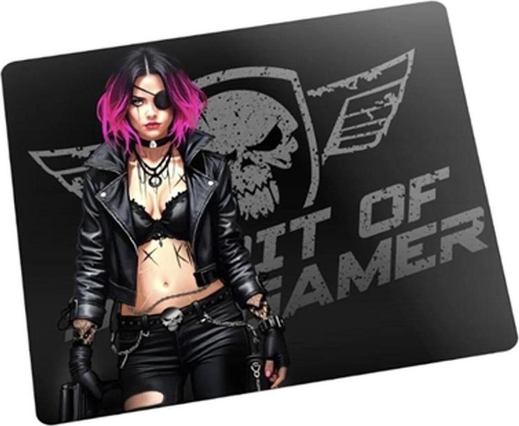 Spirit Of Gamer Phantom Mauspad Schwarz Schwarz One Size