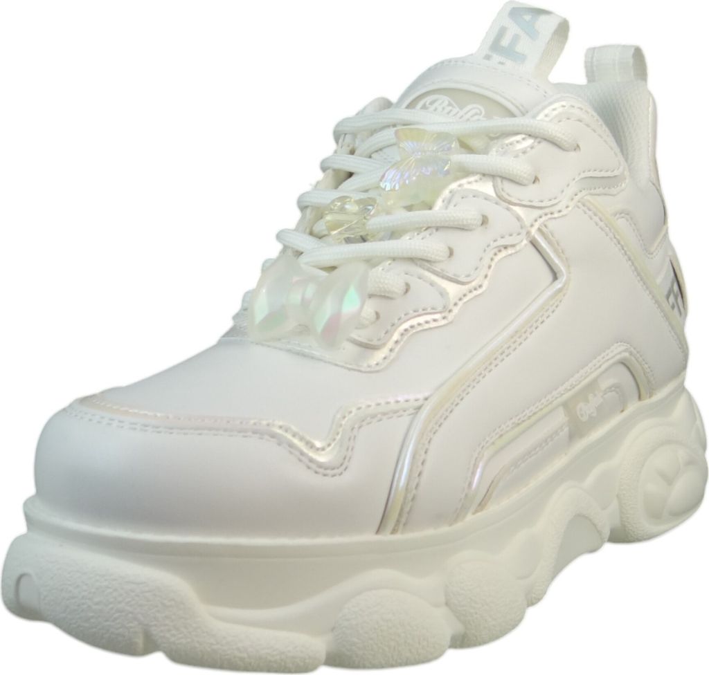Buffalo Damen Low Sneaker CLD CHAI Low Top 1636382 Weiß