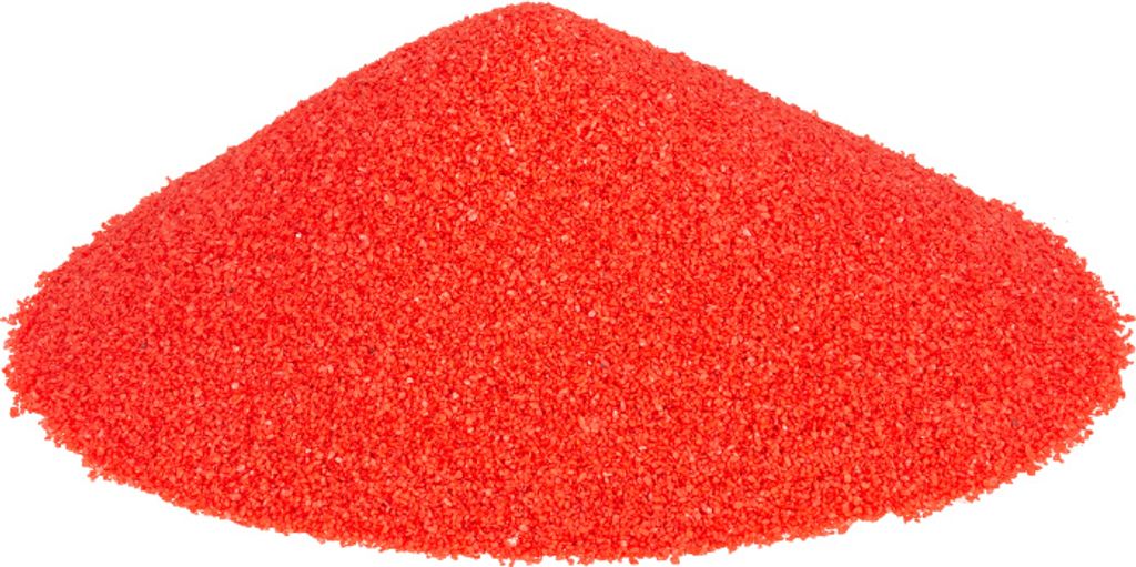 Dekosand Brilliant rot 0.1-0.5mm 1kg | Farbsand Produktbild 