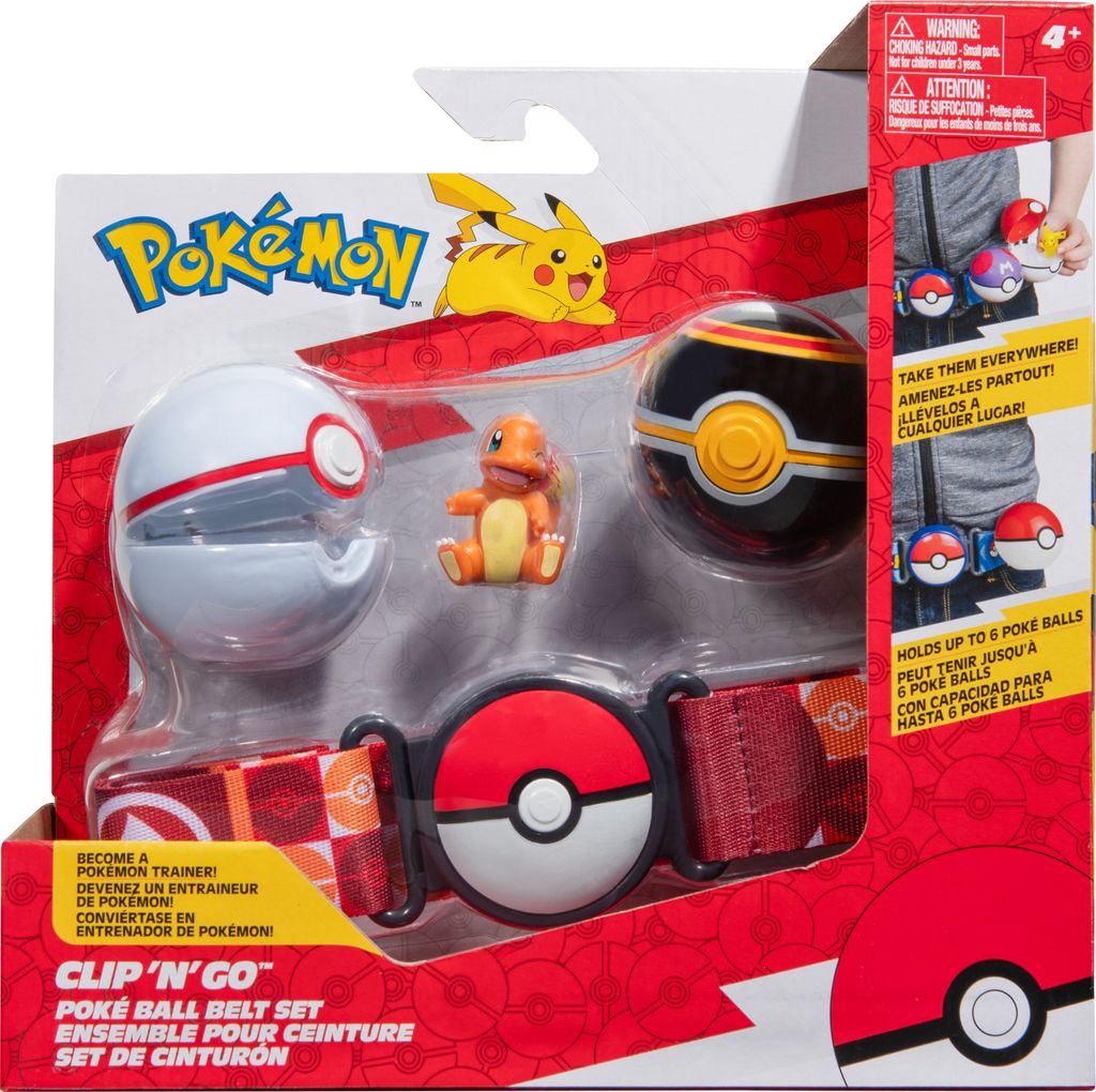 Jazwares Spiel Seturon Set Poké Ball. Luxusball & Pokémon Produktbild 1