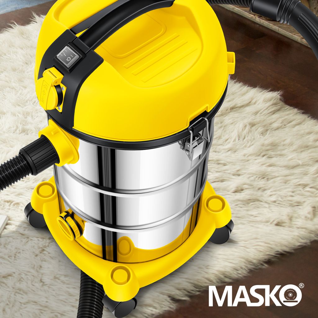 MASKO® Industriestaubsauger Staubsauger Nass Trocken Sauger Produktbild 7