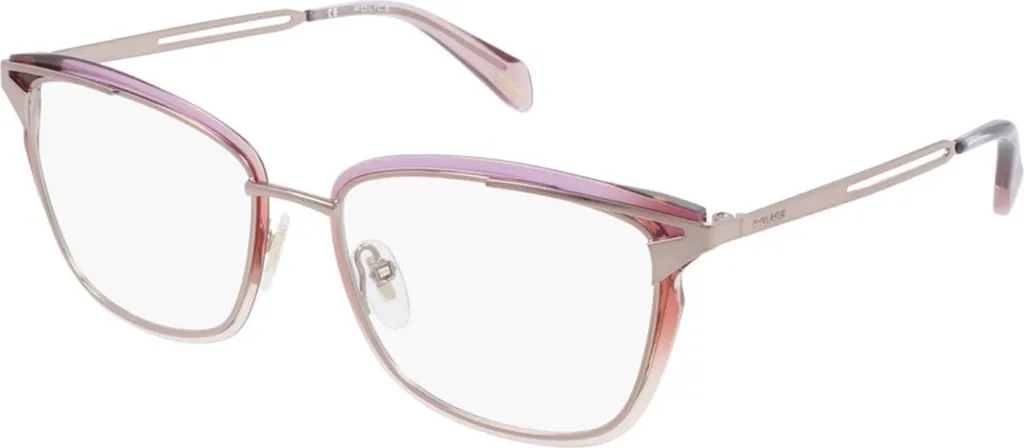 Lunettes Police VPLA915408F9 en acétate léger et branches résistantes