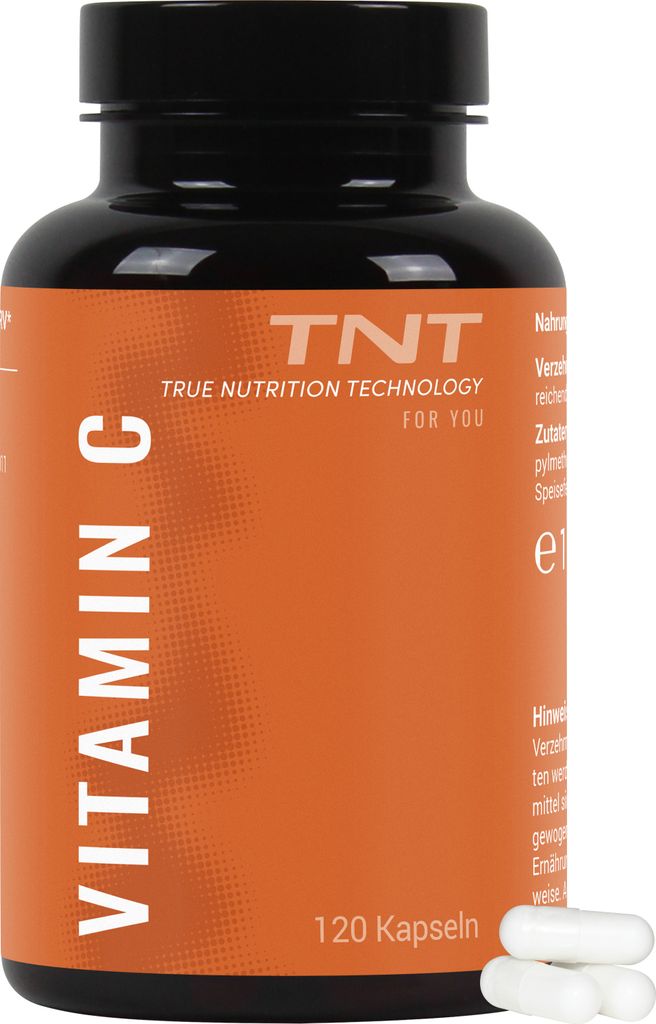 TNT Vitamin C (750mg) hilft dem Immunsystem, mindert Produktbild 