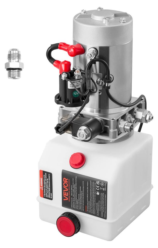 Agregat Hydrauliczny Vevor 12V 4 Qt Pompa Jednostronnego Zdjęcie produktu 