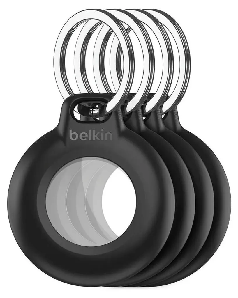Porte-Clé AirTag Apple Belkin Bleu : Idéal pour Sac à Dos et Clés de Maison