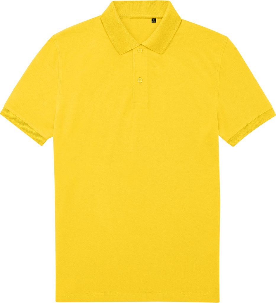 B&C - "My Eco" Poloshirt für Herren RW8975 (M) (Knallgelb)