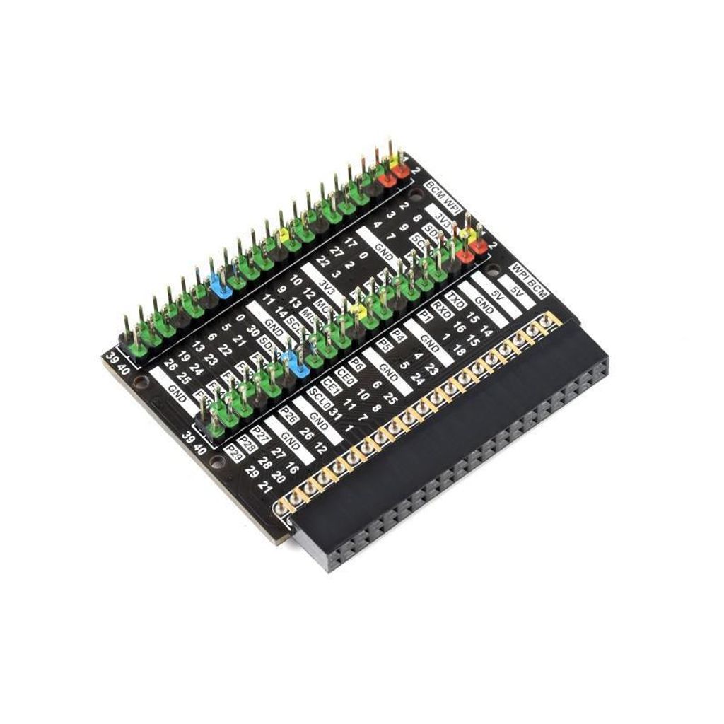 Raspberry Pi 400 GPIO Header Adapter, 2x 40 Pins