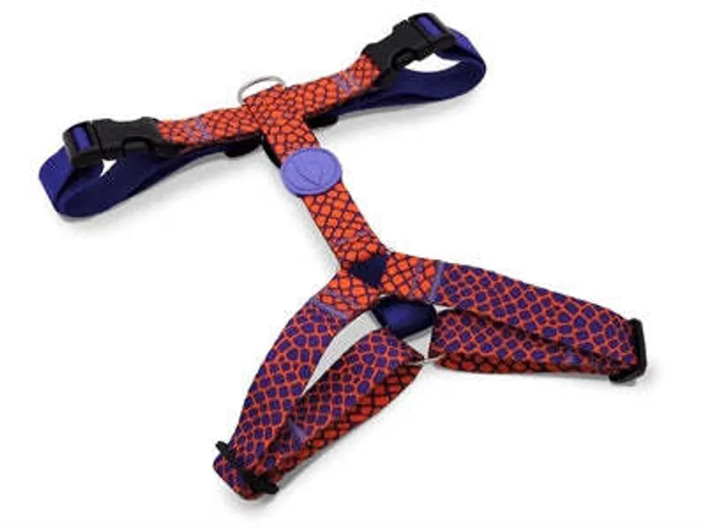 Pettorina Morso H-Harness Urban Lizard Blush Rosso Riciclata