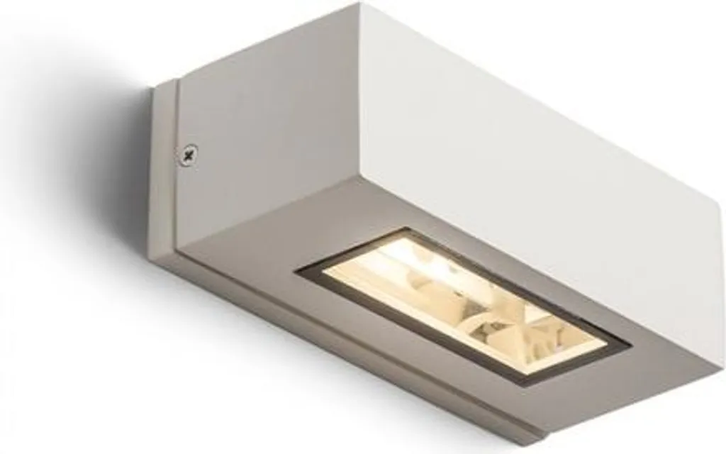 Applique WOOP Bianca R7s 78mm 12W IP54 - Lampada da Parete Esterno