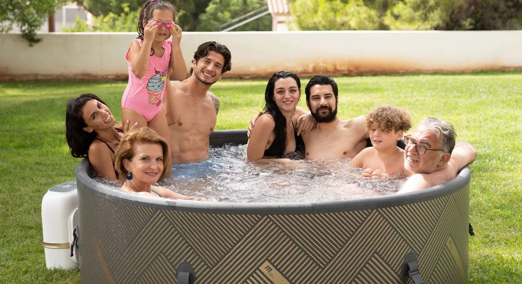 MSpa Whirlpool MONO ECO 2026 für 8 Personen XXL Outdoor Produktbild 